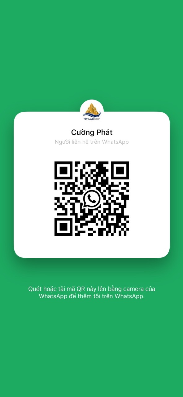 WhatsApp QR Code Viet Lao Stone
