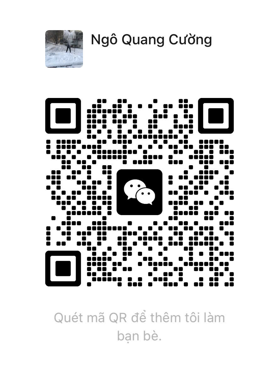 WeChat QR Code Viet Lao Stone